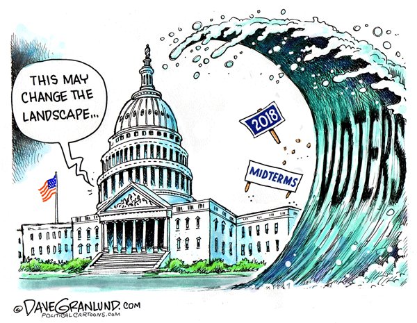 November 2018 Elections:  Making Way for the Blue Wave?